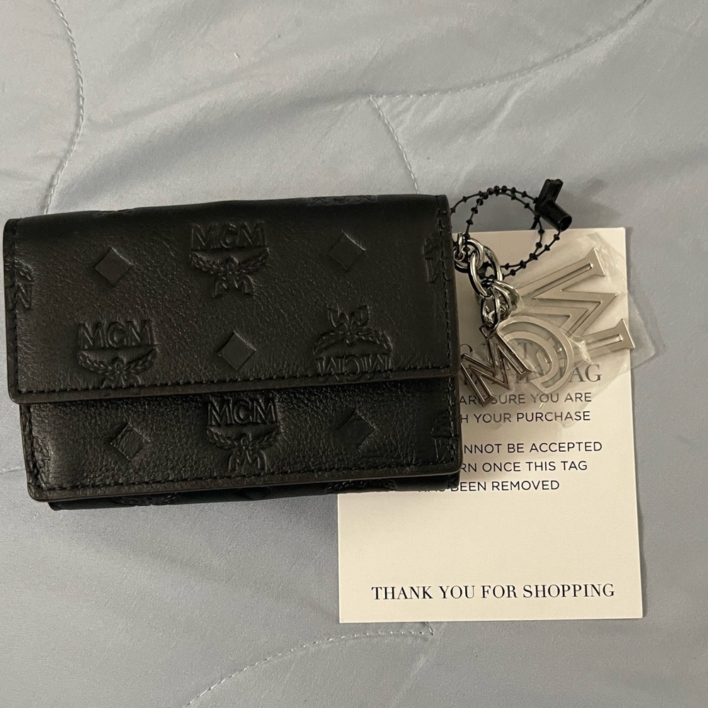 MCM Klara Mini Trifold Wallet